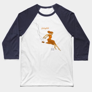 Happiness - Glücksgefühl - Jump Baseball T-Shirt